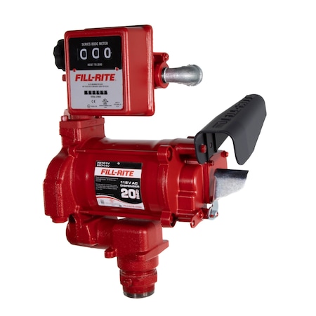 Fill-Rite 115V AC PUMP W/ LITER METER (NO ACCESSORIES) FR701VLN